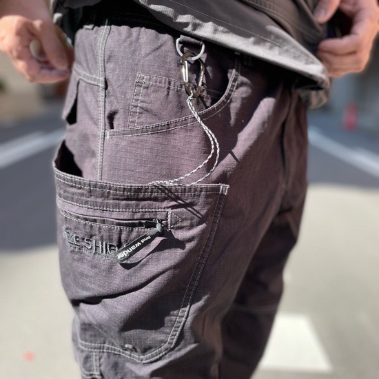 GRIP SWANY × and wander TAKIBI ポケットパンツ
